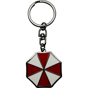 Resident Evil Umbrella Klíčenka cervená/bílá