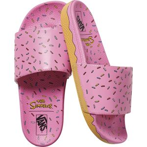Vans The Simpsons - Donut Slide-On Žabky - plážová obuv růžová