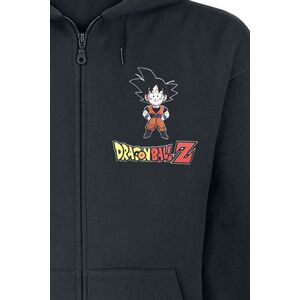 Dragon Ball Z - Goku Chibi Mikina s kapucí na zip černá