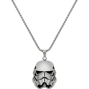 Star Wars Stormtrooper Helm Náhrdelník - řetízek stríbrná