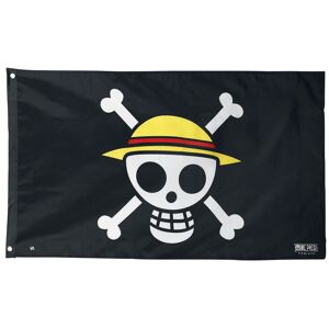 One Piece Skull vlajka černá