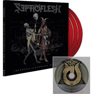 Septicflesh Infernus Sinfonica MMXIX 3-LP & DVD červená