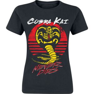 Cobra Kai Cobra Kai Never Dies Dámské tričko černá