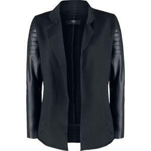 Black Premium by EMP Kardigan motorkářského vzhledu Dívčí svetr černá