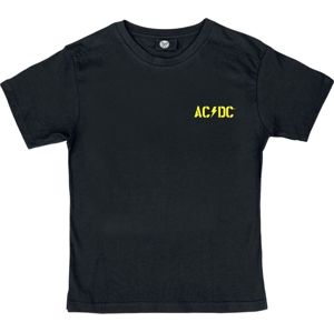 AC/DC Metal-Kids - PWR UP detské tricko černá
