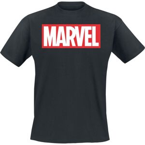 Marvel Logo Tričko černá