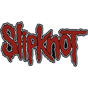 Slipknot Slipknot Logo nášivka cervená/cerná
