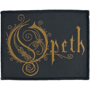 Opeth Opeth Logo nášivka cerná/žlutá