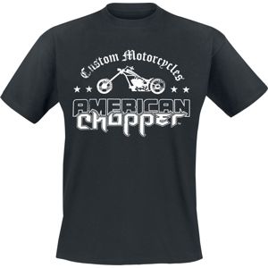 American Chopper Washed Logo Tričko černá