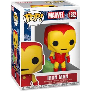 Iron Man Vinylová figurka č. 1282 Marvel Holiday - Iron Man Sberatelská postava vícebarevný