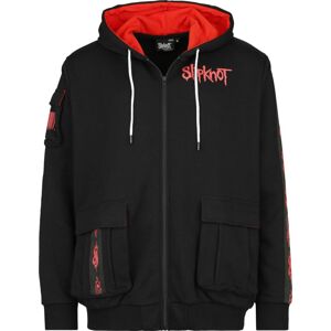 Slipknot EMP Signature Collection - Oversize Mikina s kapucí na zip černá