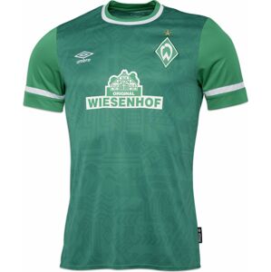 Werder Bremen Tričko na doma 21/22 Dres pro fanoušky zelená