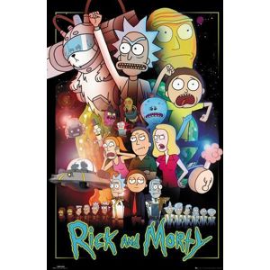 Rick And Morty Wars plakát vícebarevný
