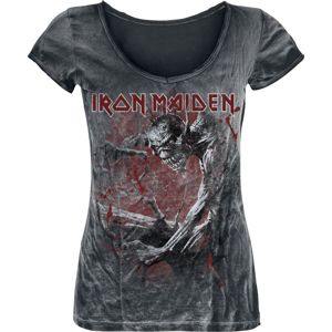 Iron Maiden Fear Of The Dark Vintage Dámské tričko černá/použitý vzhled