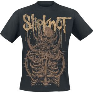 Slipknot All Out Life Skeleton tricko černá