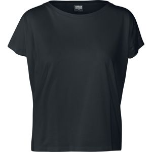 Urban Classics Dámské Basic tričko s odhaleným ramenem dívcí tricko černá