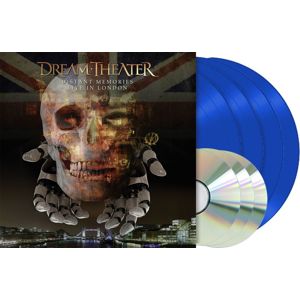 Dream Theater Distant memories - Live in London 4-LP & 3-CD modrá