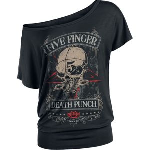 Five Finger Death Punch Wicked Dámské tričko černá