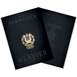 Rammstein XXI - Notenbuch KLAVIER (Rammstein Edition 2015) Knížka standard