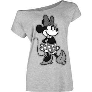 Mickey & Minnie Mouse Minnie Mouse - Beauty Dámské tričko šedá