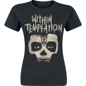 Within Temptation Entertain Skull dívcí tricko černá
