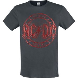 AC/DC Amplified Collection - Metallic Edition - High Voltage tricko charcoal