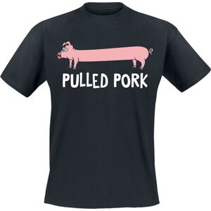 Tierisch Pulled Pork Tričko černá