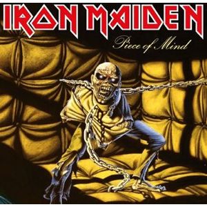 Iron Maiden Piece Of Mind LP černá