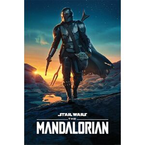 Star Wars The Mandalorian - Nightfall plakát vícebarevný