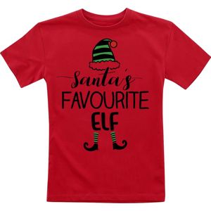 Santa's Favourite Elf Kids - Santa's Favourite Elf detské tricko červená