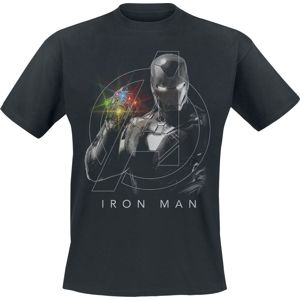 Avengers Iron Man Tričko černá