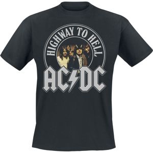 AC/DC Highway To Hell Tričko černá