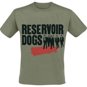 Reservoir Dogs Logo tricko khaki