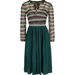 Voodoo Vixen Šaty v štýle 60-tych rokov Iris Šaty vícebarevný