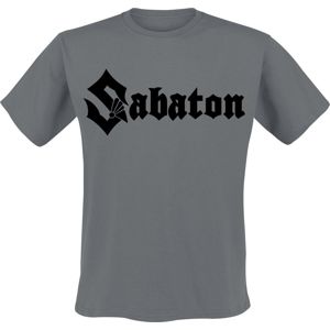 Sabaton Logo tricko charcoal