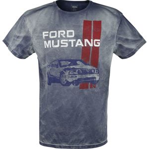 Ford Mustang Tričko modrá