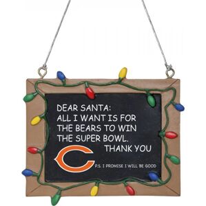 NFL Tabulka Chicago Bears Vánocní ozdoba - koule vícebarevný