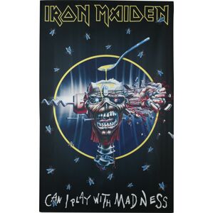 Iron Maiden Can I Play With Madness Textilní plakát vícebarevný