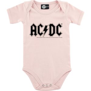 AC/DC Metal-Kids - Logo body světle růžová