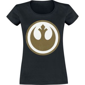 Star Wars Rebel - Logo dívcí tricko černá