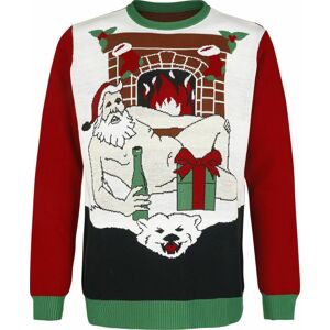 Ugly Christmas Sweater Sexy Santa Pletený svetr vícebarevný