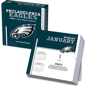 NFL Philadelphia Eagles - Abreißkalender Stolní kalendář vícebarevný