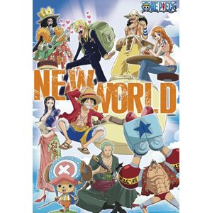 One Piece New World Team plakát vícebarevný