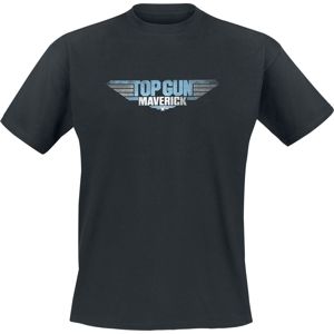 Top Gun Maverick - Logo tricko černá