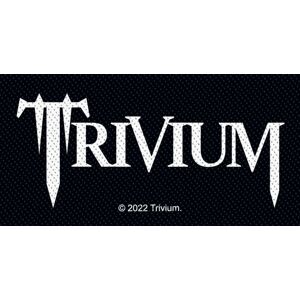 Trivium Logo nášivka cerná/šedá/bílá