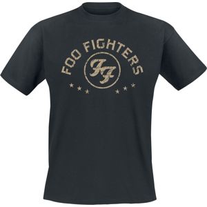 Foo Fighters Arched Star Tričko černá