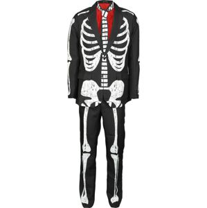 OppoSuits Suitmeister - Skeleton Grunge Black Kostýmy standard