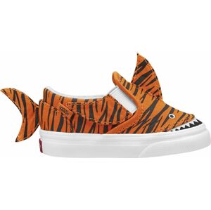 Vans TD Slip On V Tiger Shark Kojenecké boty oranžová/cerná