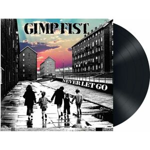 Gimp Fist Never let go 7 inch-SINGL černá