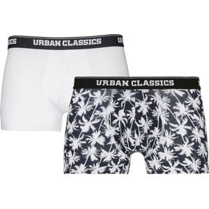 Urban Classics Men Boxer Shorts Double-Pack Boxerky zelená